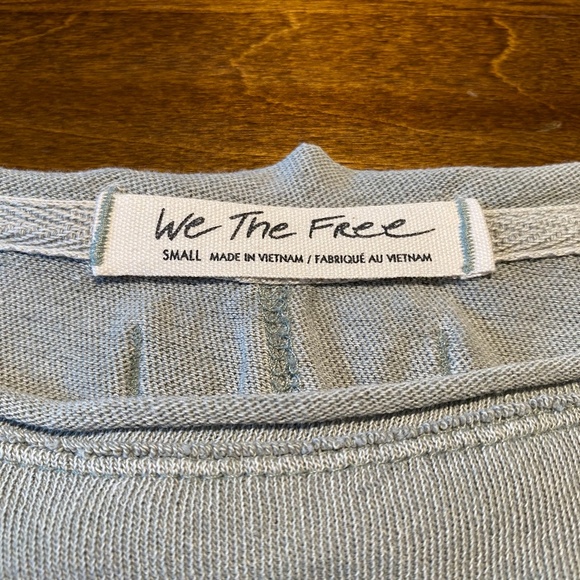 We The Free Run Away With Me Tee - Springdust Green - Size Small - Picture 2 of 6